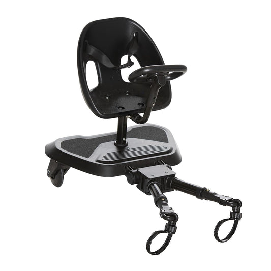 Asalvo Go Seat 2-in-1 universaalne jalutuskäru lisaiste, must, 2-5 a, kuni 20 kg