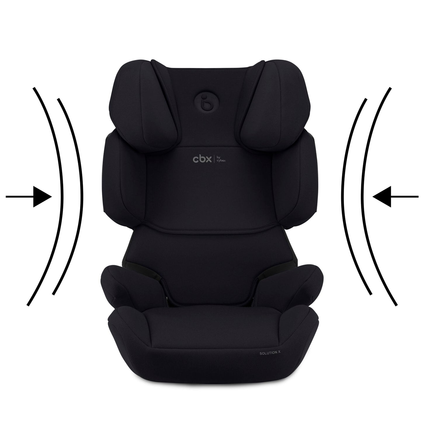 CBX by Cybex Solution X i-Fix turvatool 100–150 cm / 15–36 kg, ISOFIX-iga või ilma, must