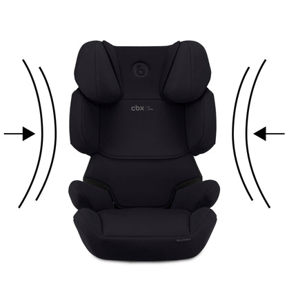 CBX by Cybex Solution X i-Fix turvatool 100–150 cm / 15–36 kg, ISOFIX-iga või ilma, must