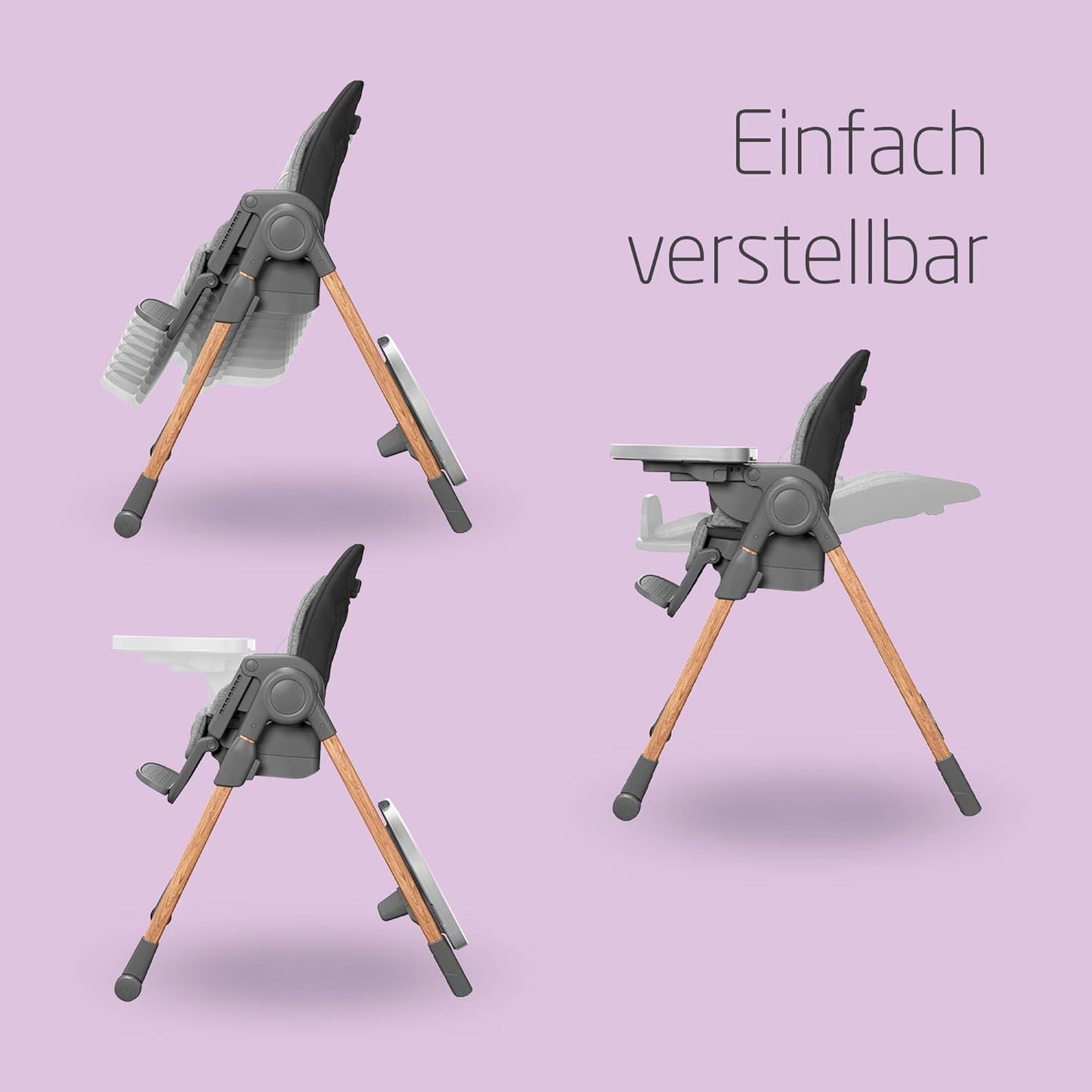 Maxi-Cosi Minla 6-ühes söögitool - Essential Graphite