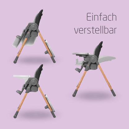 Maxi-Cosi Minla 6-ühes söögitool - Essential Graphite