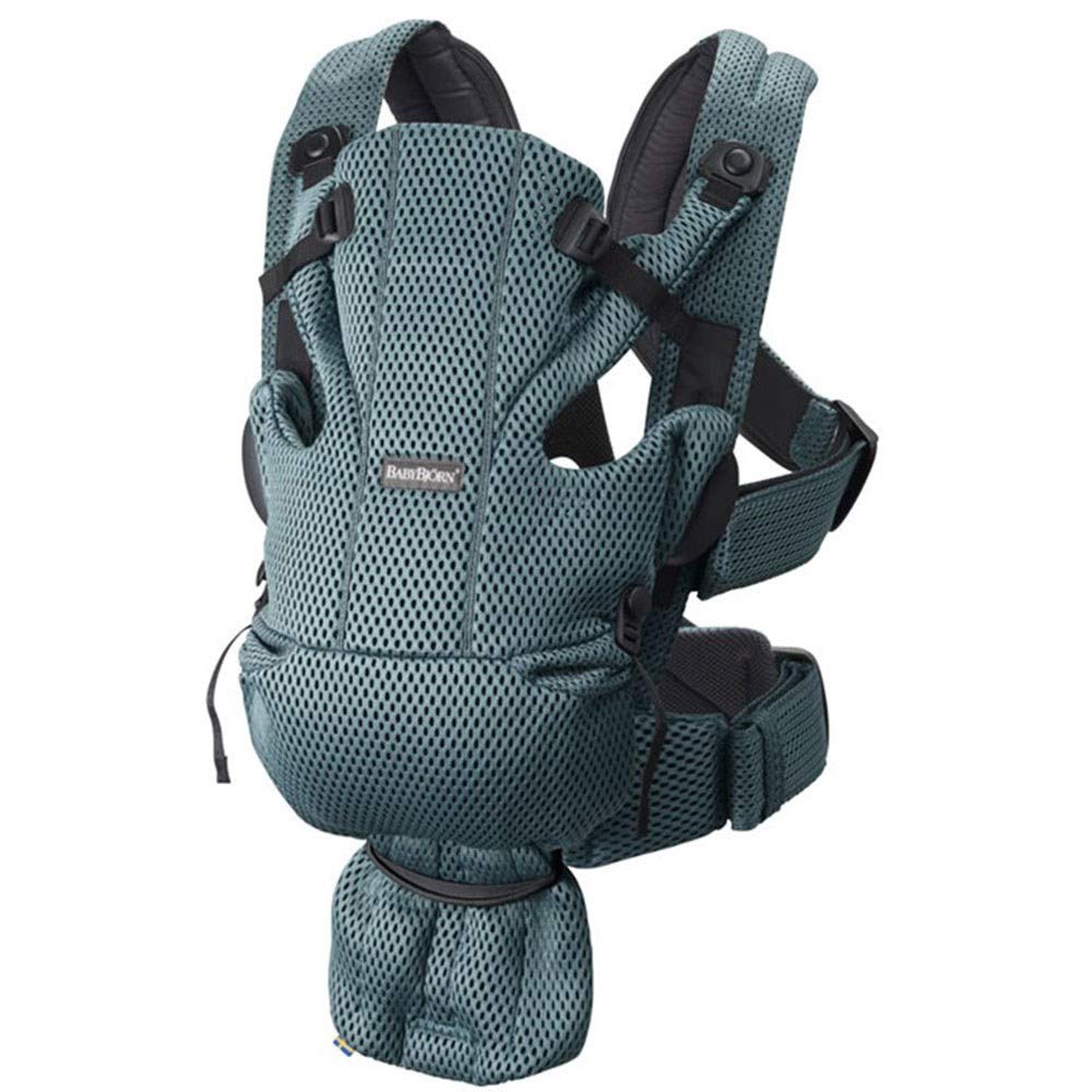 BabyBjörn Baby Carrier Move kandekott, 3D Mesh, roheline