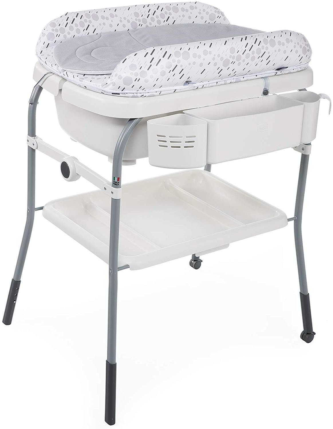 Chicco Cuddle & Bubble Comfort mähkimis- ja vannikomplekt, hall, 0-12 kuud