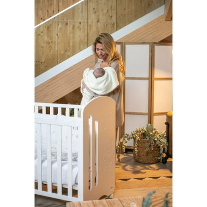 Interbaby Bubble pehme beebitekk 80 × 110 cm, hall