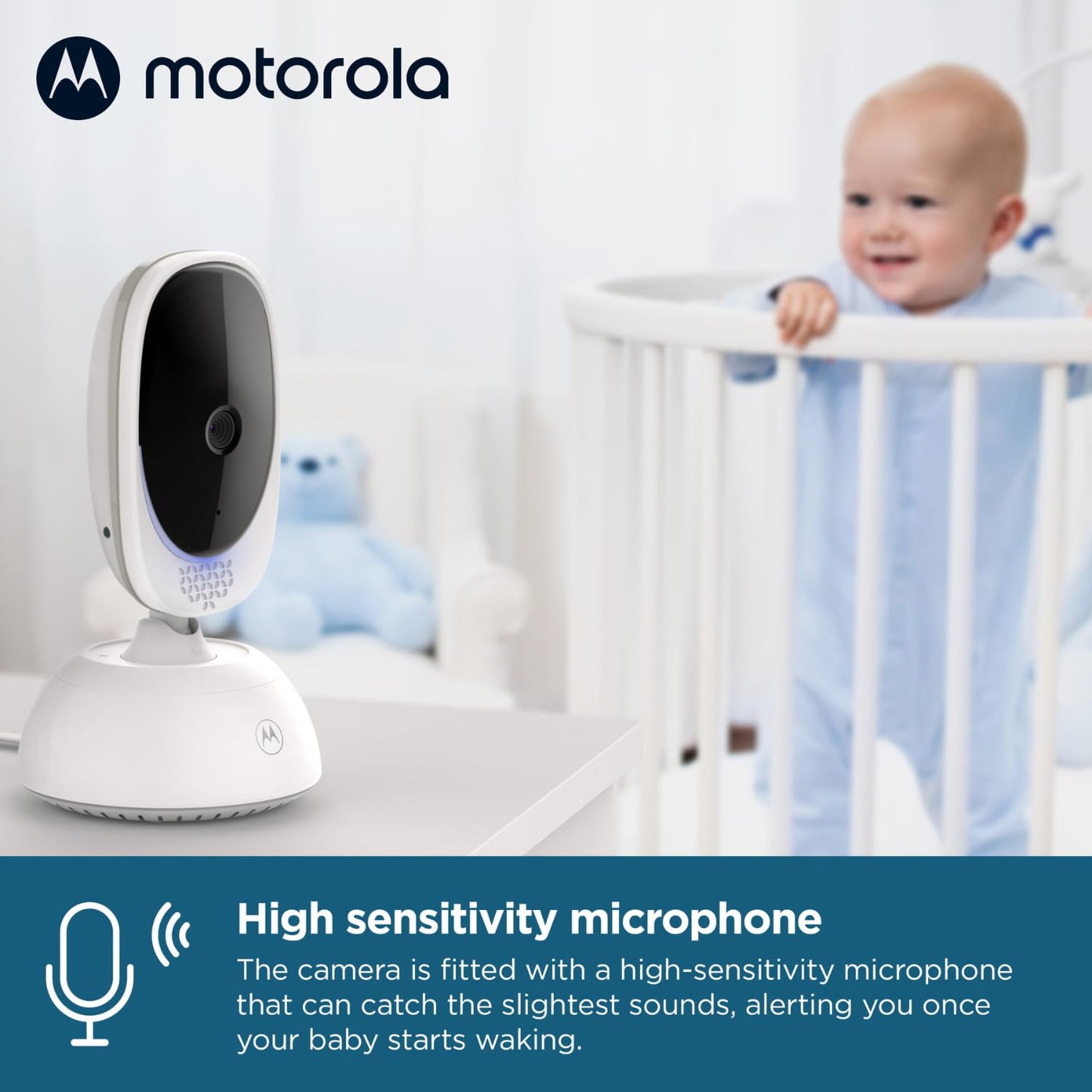 Motorola Nursery VM75 video beebimonitor 5″ ekraaniga