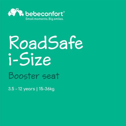 Bebeconfort Road Safe i-Size turvatool (booster), 100–150 cm, Tinted Graphite