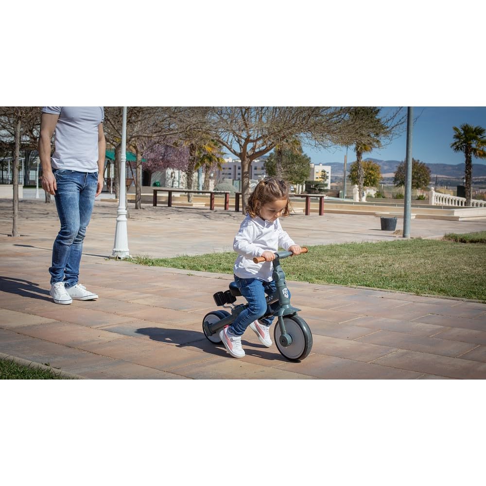 Interbaby 5-ühes evolutsiooniline kolmerattaline ratas, sinakashall