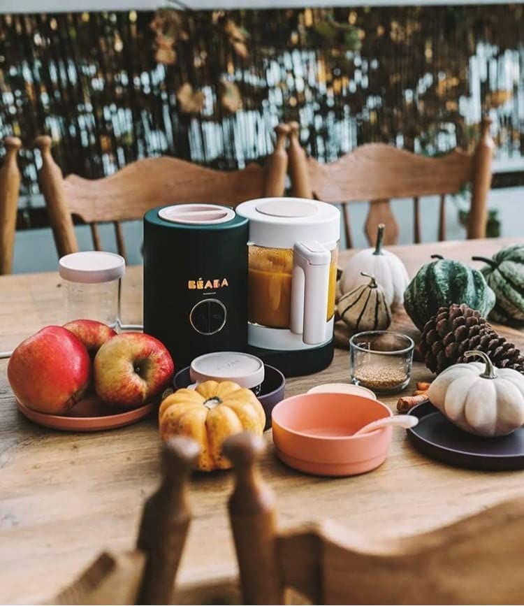 BÉABA Babycook Neo beebitoidu aurutaja ja blender roostevabast terasest kausiga, Night Blue
