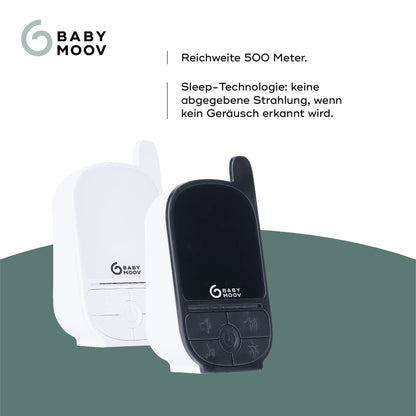 Babymoov beebimonitor Handy Care, öövalgus, 500 m