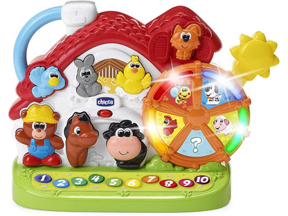 Chicco Talking Farm kakskeelne tegevuskeskus, inglise/hispaania, 1-4 a