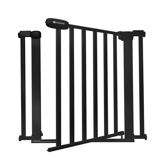 Kinderkraft LOCK&GO turvavärav, 75–103 cm, must