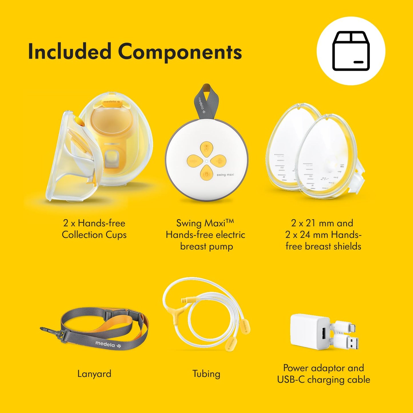 Medela Swing Maxi Hands-Free topelt elektriline rinnapump