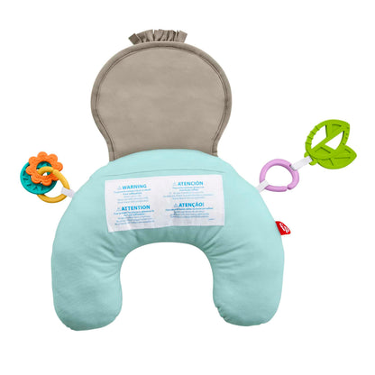 Fisher-Price Music & Vibe laiskloomaga kõhuli-oleku tugipadi/kõhupadi beebile