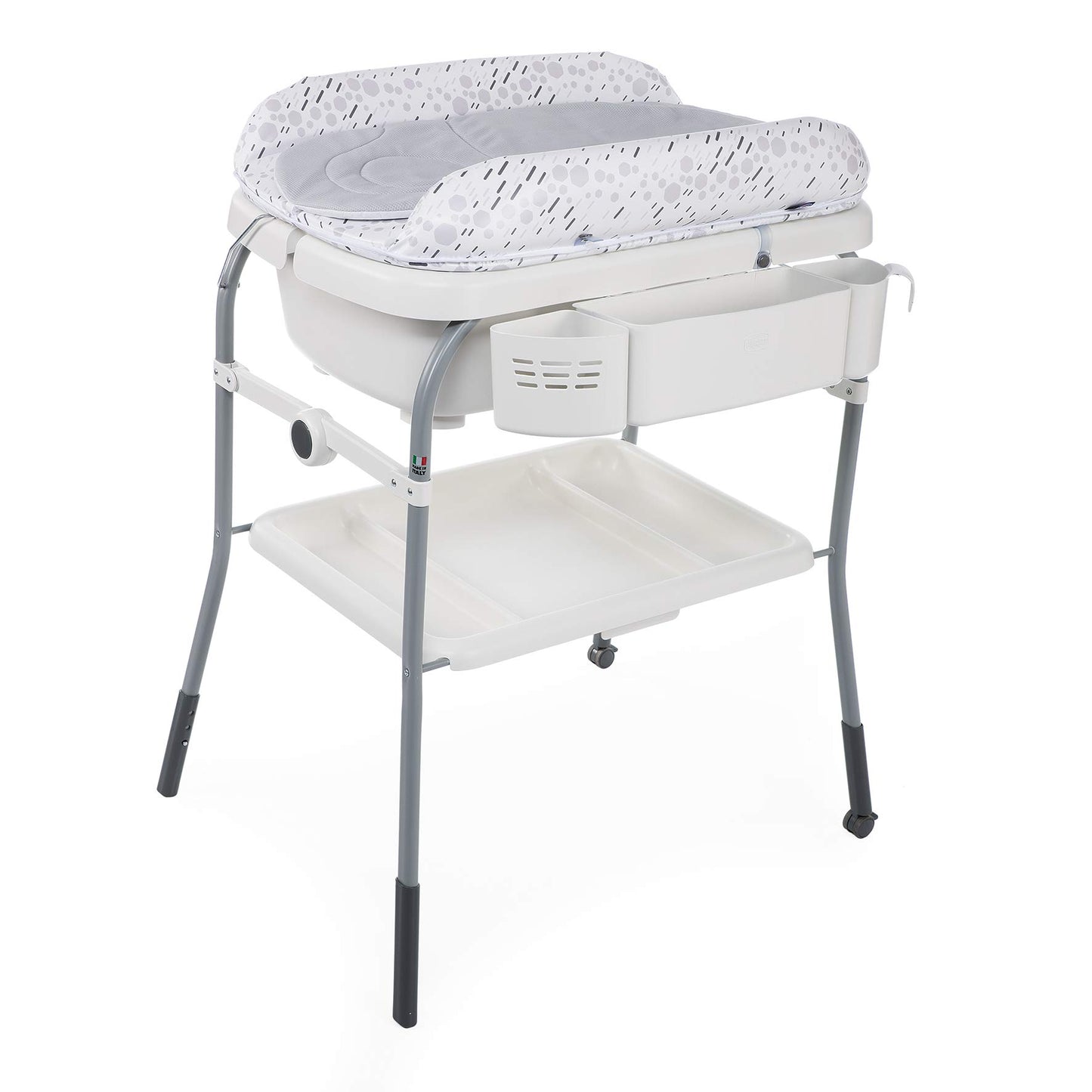 Chicco Cuddle & Bubble Comfort mähkimis- ja vannikomplekt, hall, 0-12 kuud