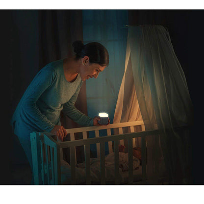 Reer SleepLight 2-ühes öölamp pistikusse ja akutoitel, hall