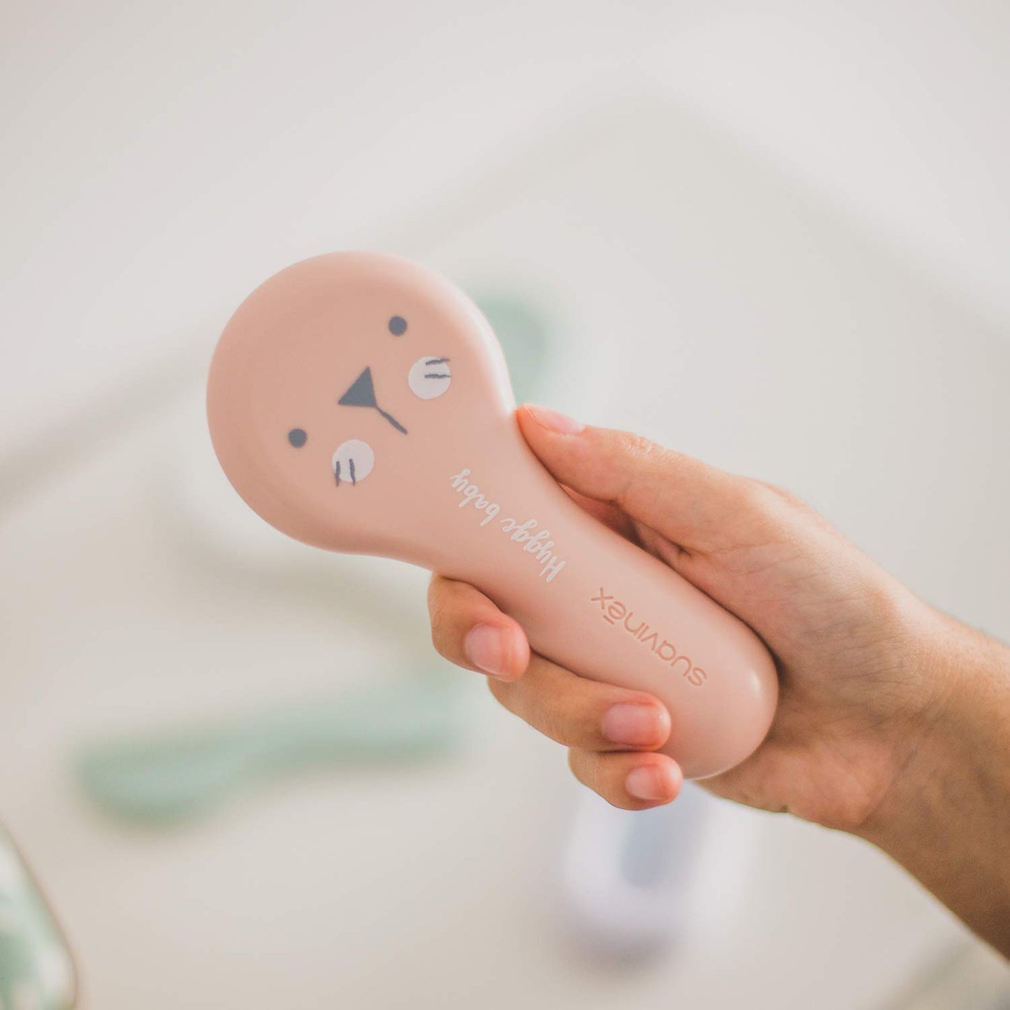 Suavinex juuksehari ja kamm, roosa