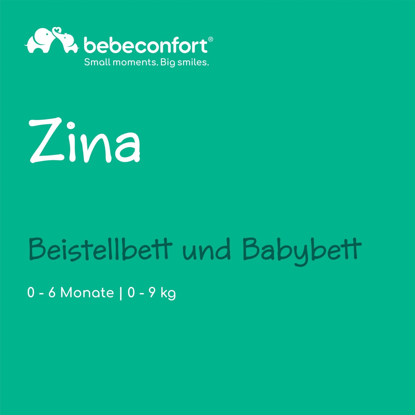 Bebeconfort Zina vooditasku, 0-6 kuud, Mineral Grey