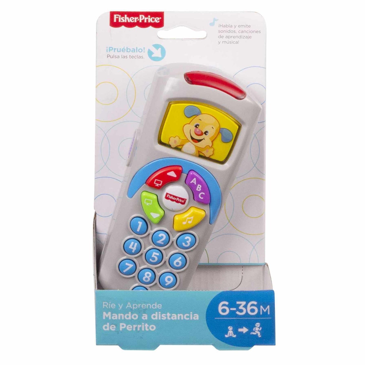 Fisher-Price Puppy´s Remote hispaaniakeelne mängutelefon, 6-36 kuud