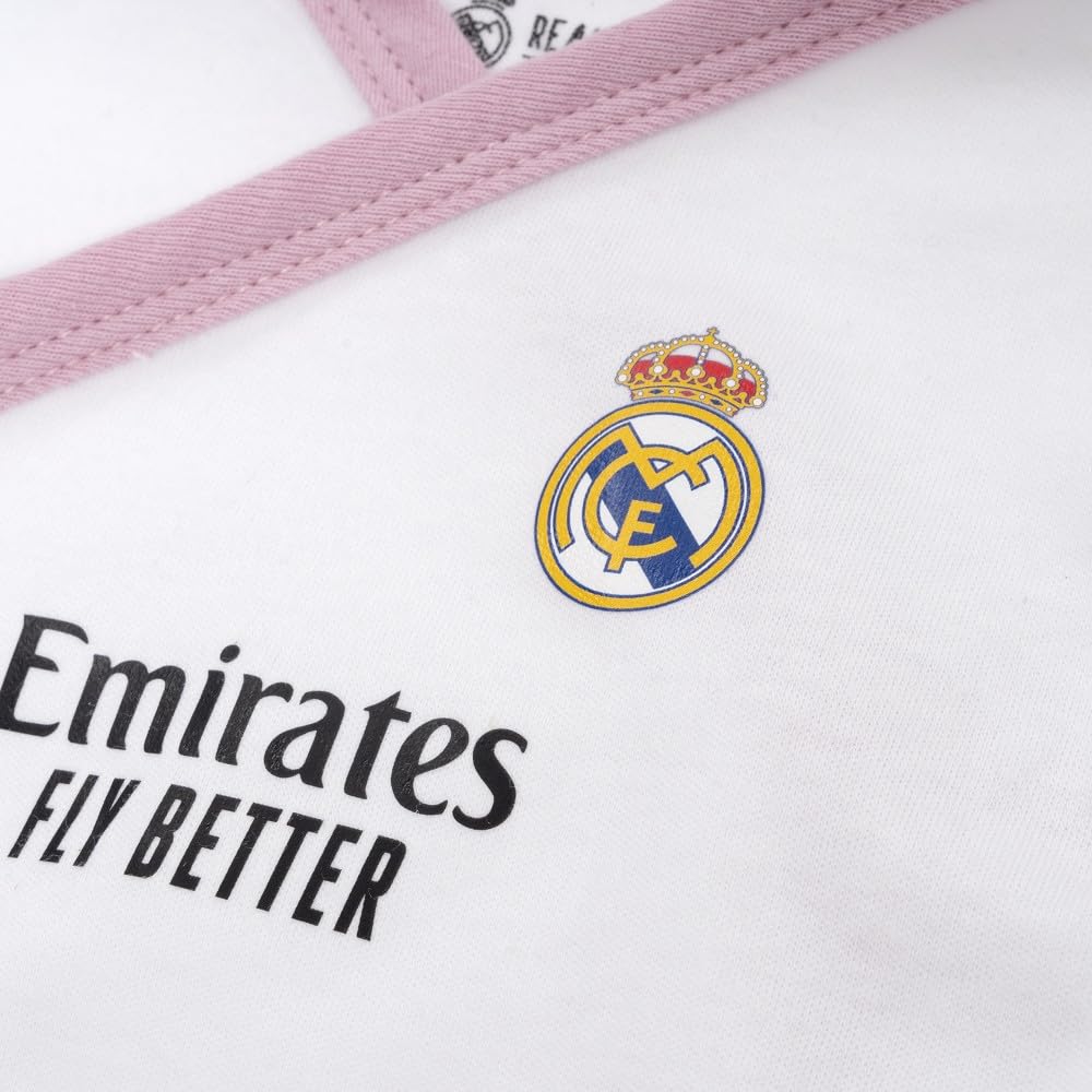 Interbaby Real Madrid beebi kinkekomplekt 5-osaline, roosa (0–6 kuud)
