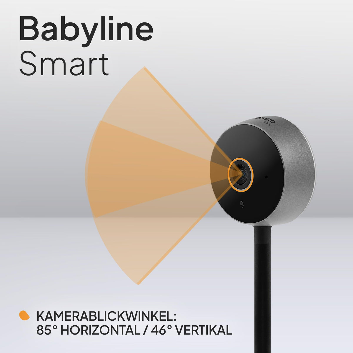 Lionelo Care Babyline Smart -itkuhälytin, musta, BABYLINE SMART