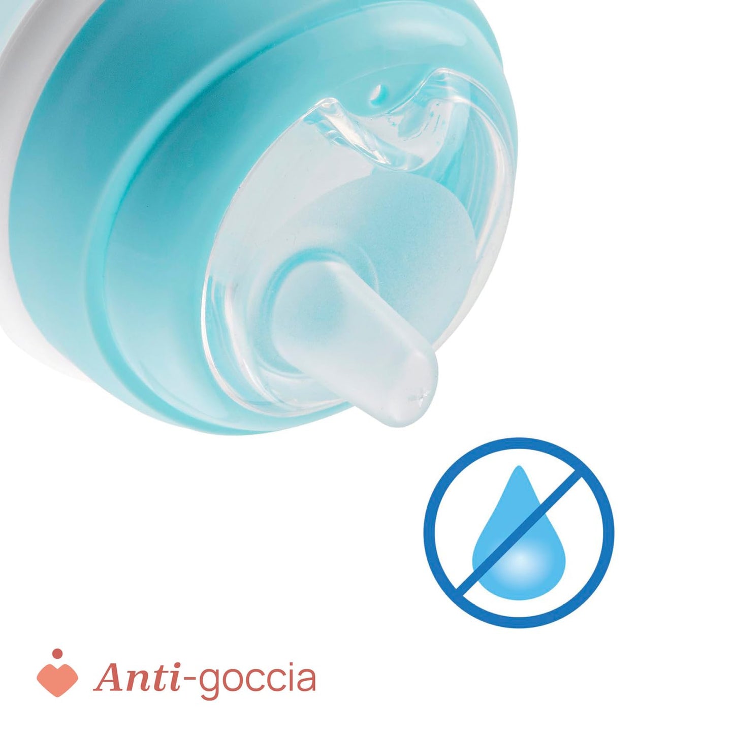 Chicco Transition Cup lekkekindel joogitops 200 ml, 4+, sinine