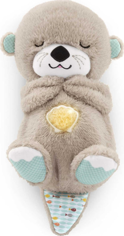 Fisher-Price kaisukas ja helimasin Soothe 'n Snuggle Otter, valguse ja hingamisliigutustega, saarmas
