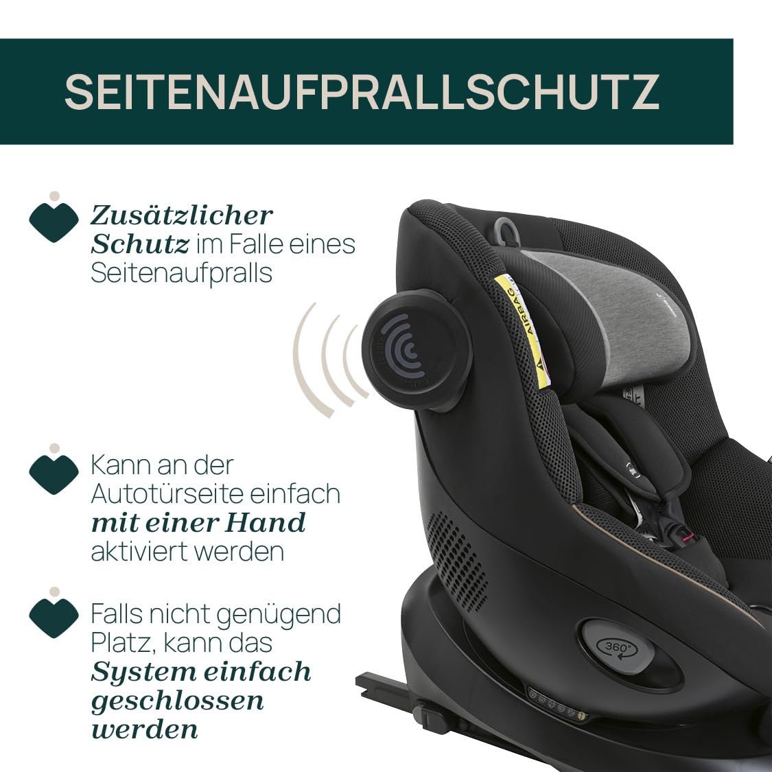 Chicco Seat105 i-Size turvatool, hall, 40-105 cm, 0-4 a, 360° pööratav