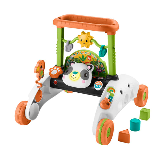 Fisher-Price 2in1 Steady Panda käimisraam - kahesuunaline, muusikaga ja õppefunktsioonidega (6 kuud - 3 a)