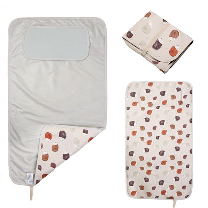 HAMUR HOME kokkupandav veekindel mähkimisalus 40 × 70 cm – siil