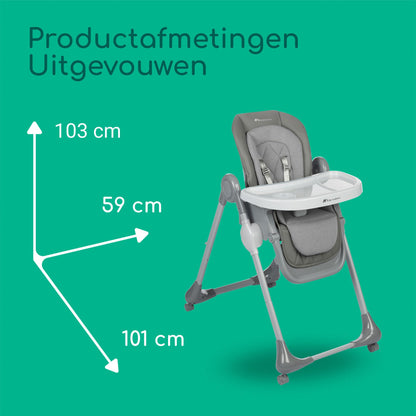 Bebeconfort Olea reguleeritav söögitool 0–3 a, Tinted Grey