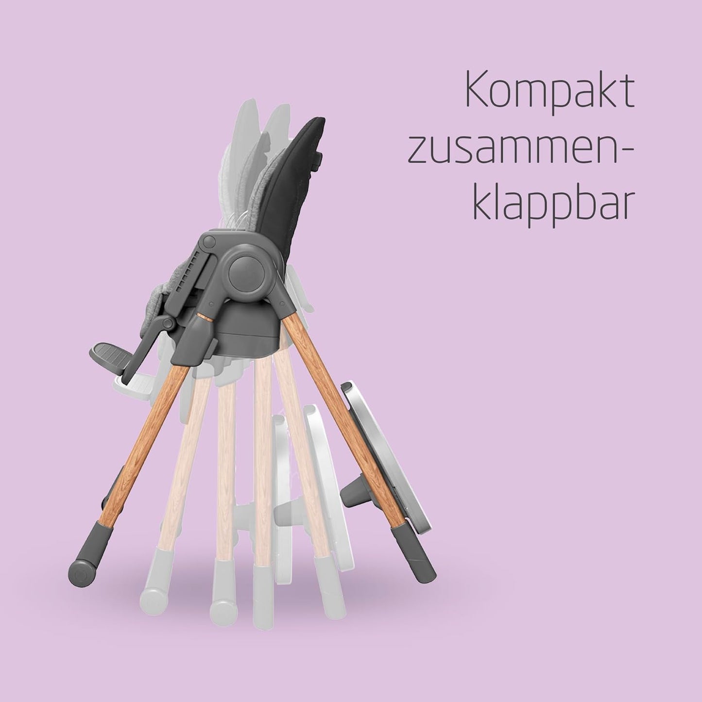 Maxi-Cosi Minla 6-ühes söögitool - Essential Graphite