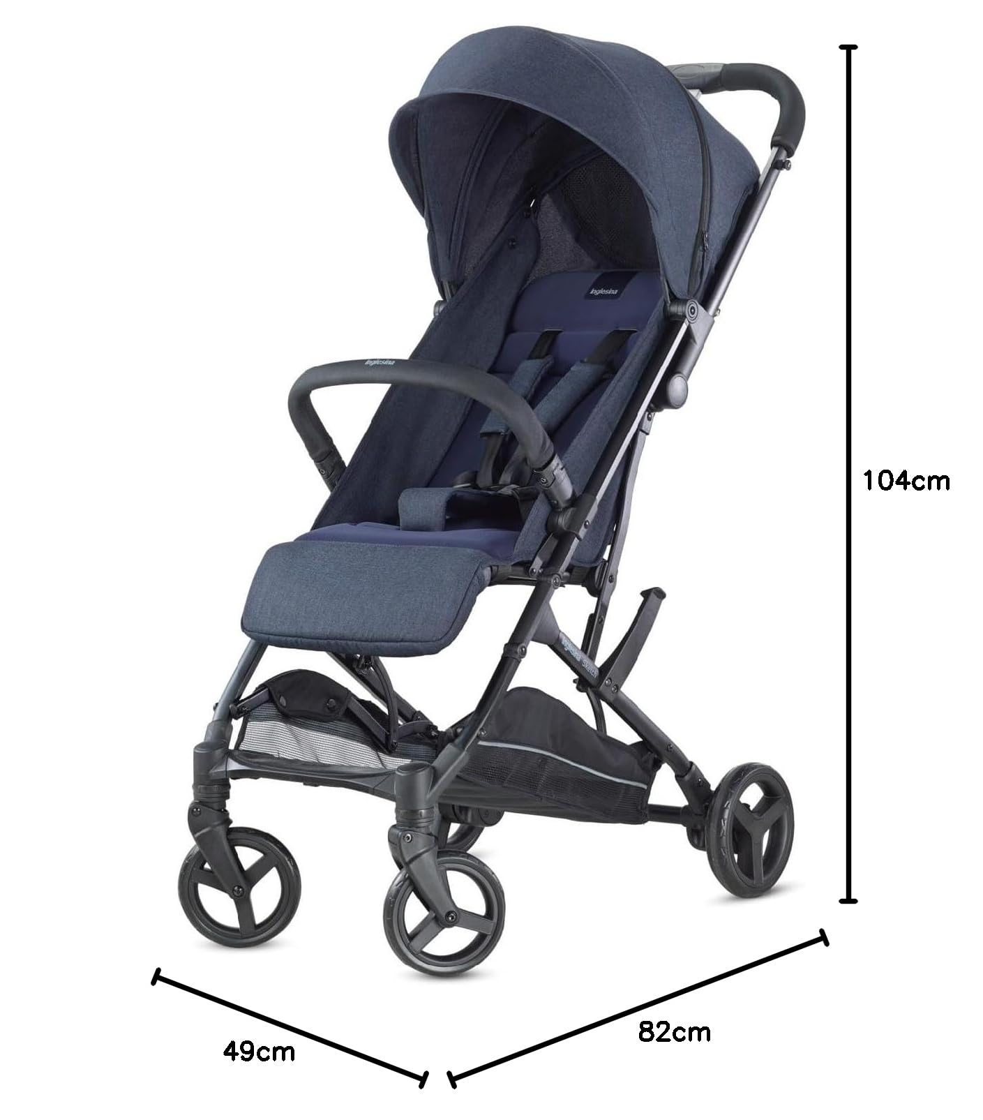 Inglesina Sketch kerge ja kompaktne kergkäru, tumesinine