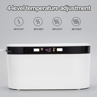 MYPIN niiskete salvrätikute soojendaja MJ-BB0100, valge, temperatuurinäidiku ja öölambiga