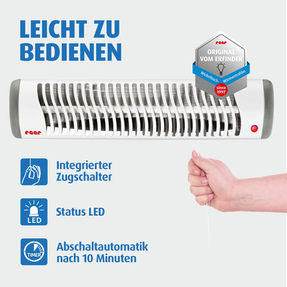 Reer EasyHeat mähkimislaua soojuskiirgur 230V/500W, valge