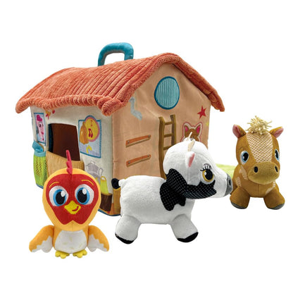 La Granja de Zenón interaktiivne mängukohver „Minu esimene muusikaline talukomplekt”, Bandai
