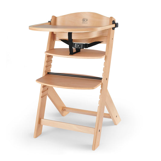 Kinderkraft ENOCK 3-in-1 puidust söögitool, puit