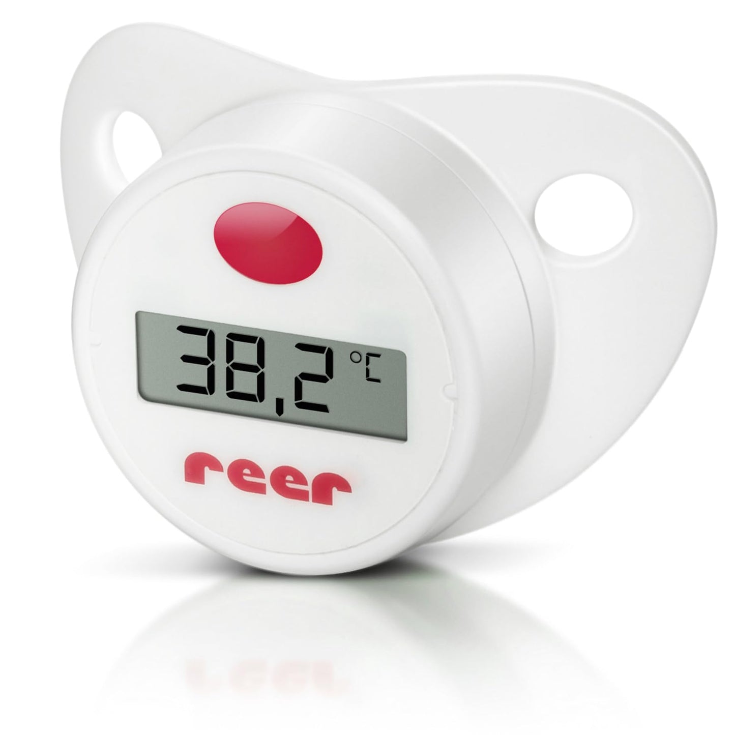Reer luttermomeeter beebile, digitaalne, valge