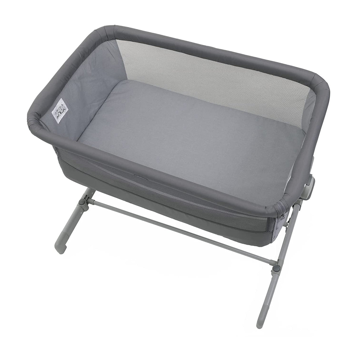 Chicco Next2Me Go -sivusänky vastasyntyneille, tummanharmaa (Dark Grey), 0–6 kuukautta