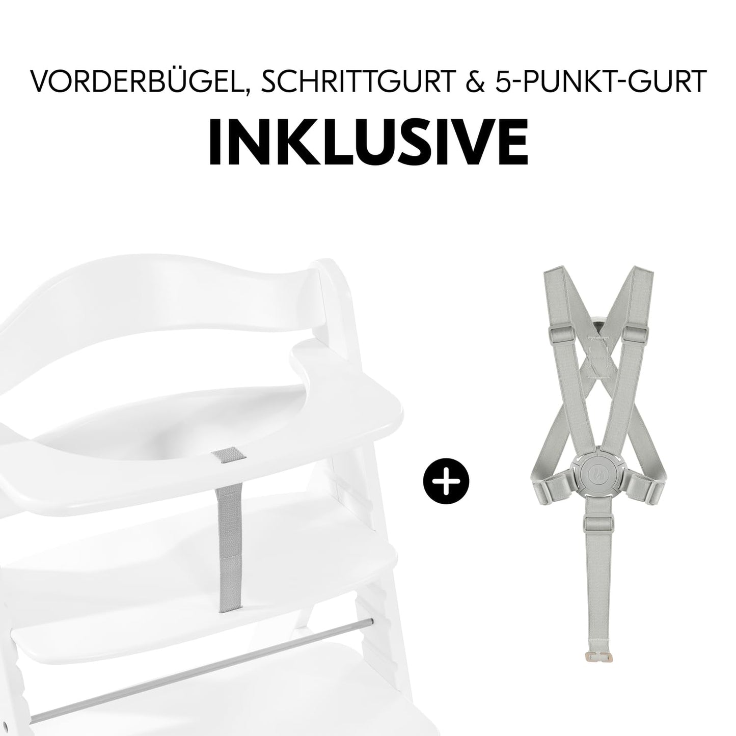 Hauck Alpha+ puidust söögitool (kuni 90 kg)