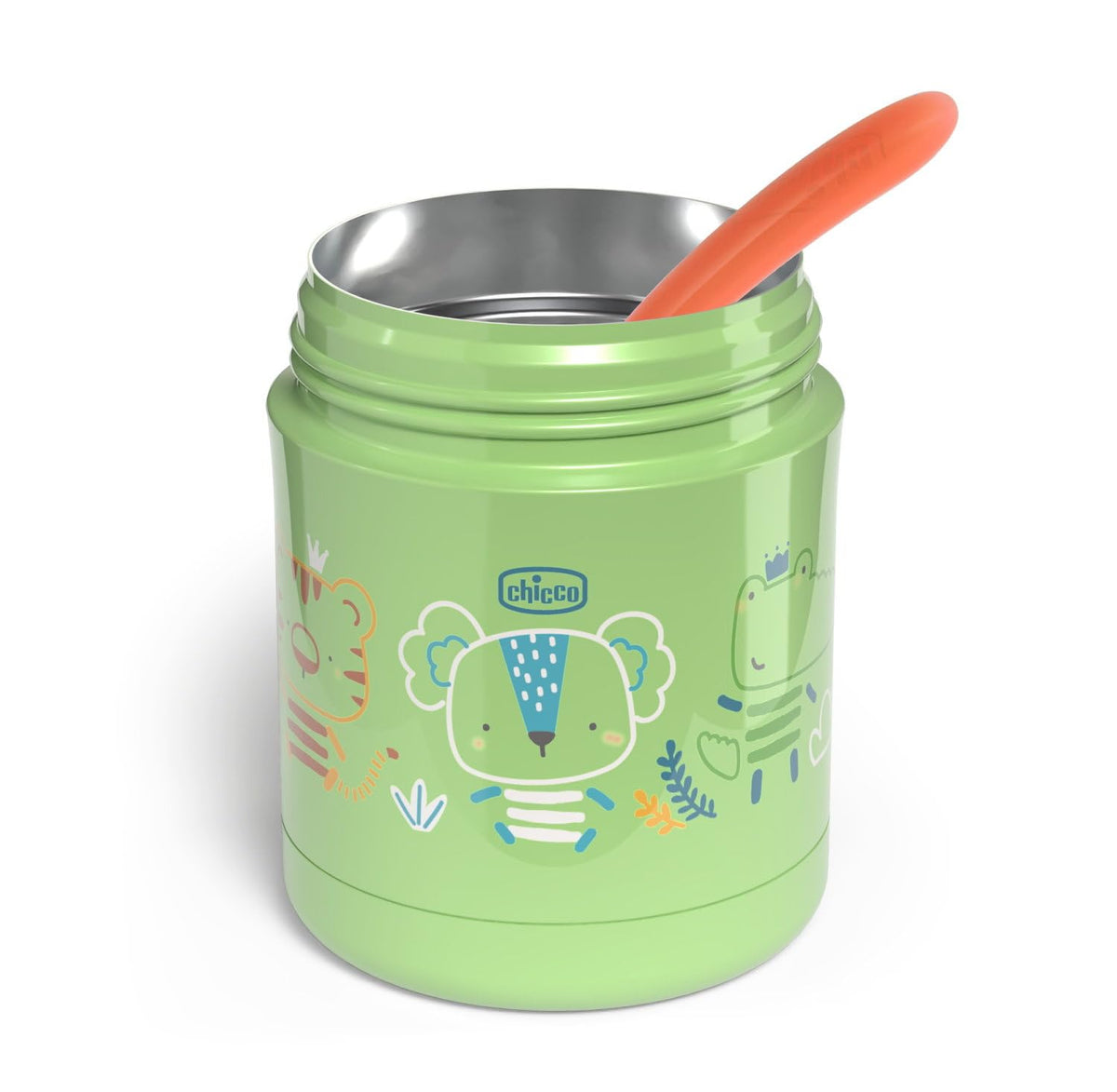 Chicco termonõu toidule, 300 ml, roheline, 6 kuud+