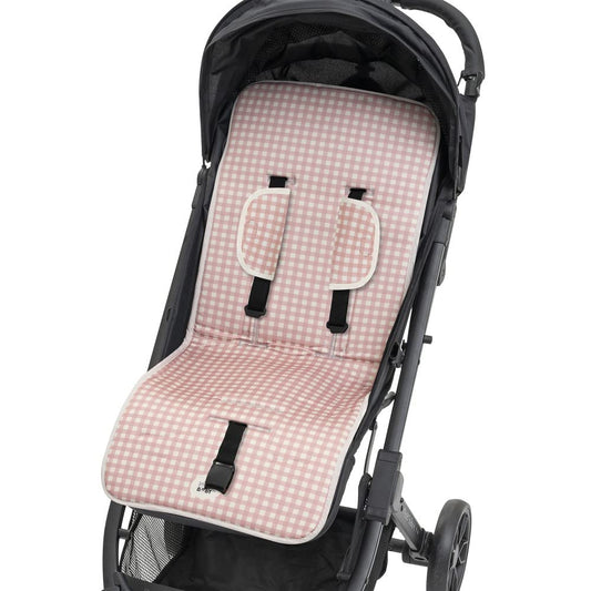 Interbaby Vichy universaalne jalutuskäru istmekate, roosa (84 × 34 cm)