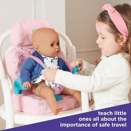 Casdon Baby Huggles roosa turvatool nukule, kuni 46 cm nukule, 3+ a