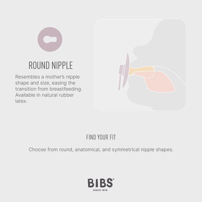 Bibs Colour lutt 2 tk, suurus 2 (6-18 kuud), Dusty Pink/Coral