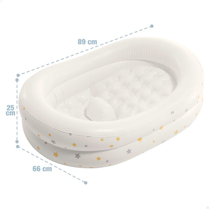 Intex Starry Baby Bath 48523NP vauvakylpyamme, 0–12 kuukautta, 89 x 66 x 25 cm