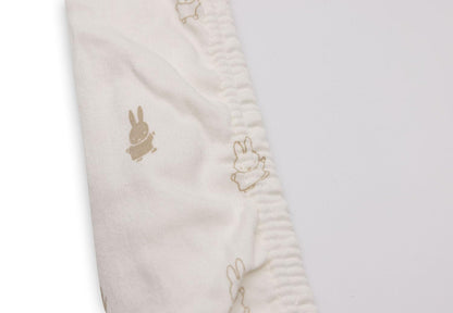 Jollein mähkimisaluse kate Happy Miffy Nougat, 50×70 cm