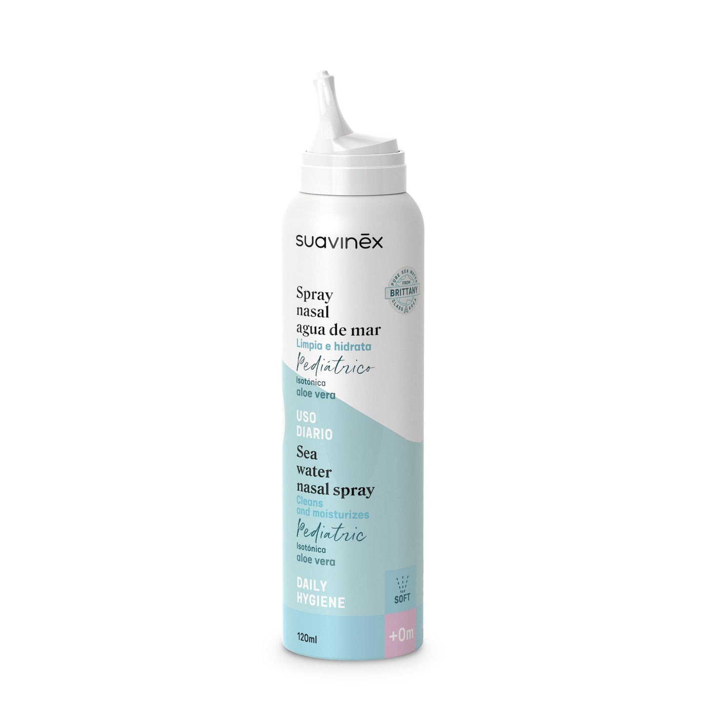 Suavinex isotooniline meresoolalahusega ninasprei beebidele, alates sünnist, 120 ml