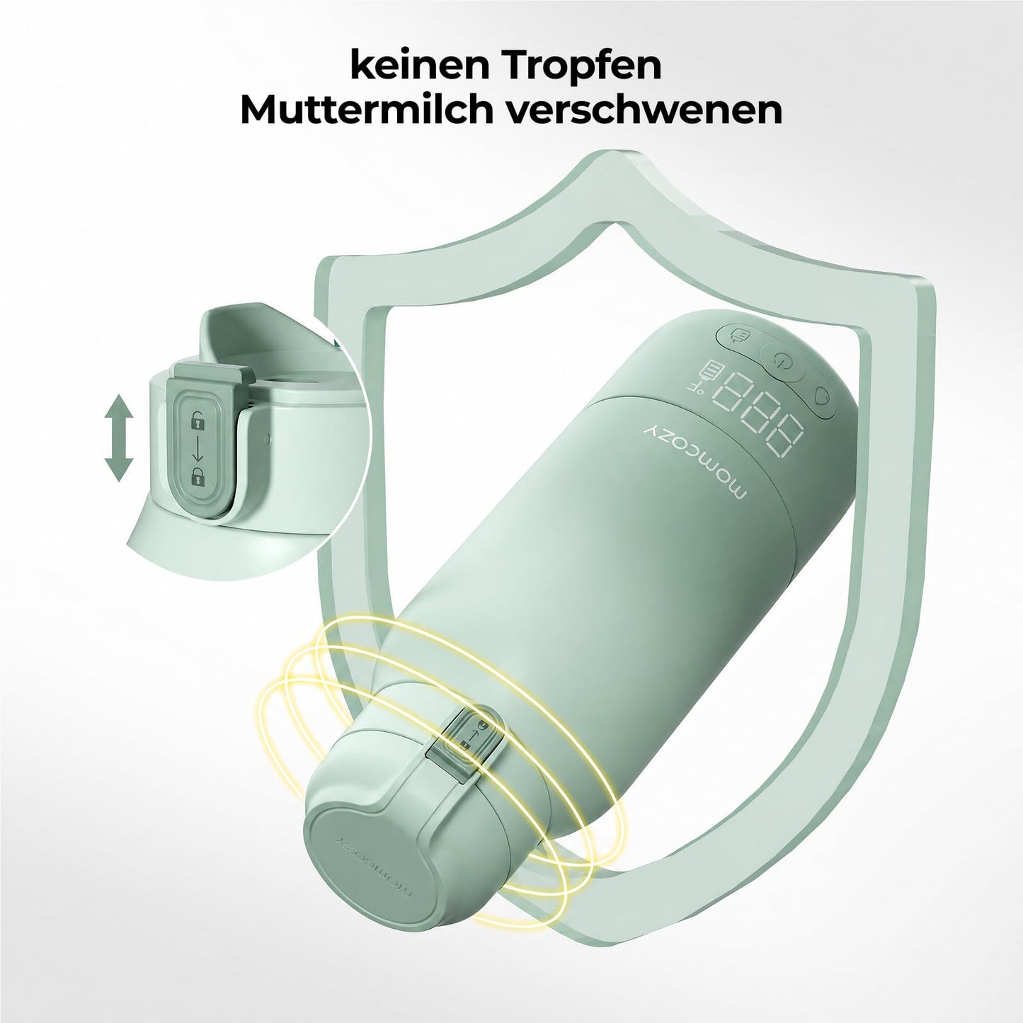 Momcozy MW05 kaasaskantav pudelisoojendaja, 500 ml