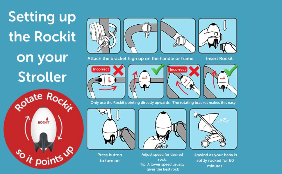 Rockit Baby Rocker varukinnitus vankrikiigutajale