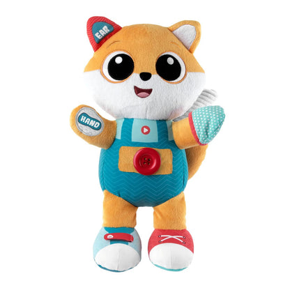Chicco Foxy kahes keeles (EN/ES) interaktiivne kaisukas, 3-ühes Montessori mänguasi, 6 kuud – 4 a