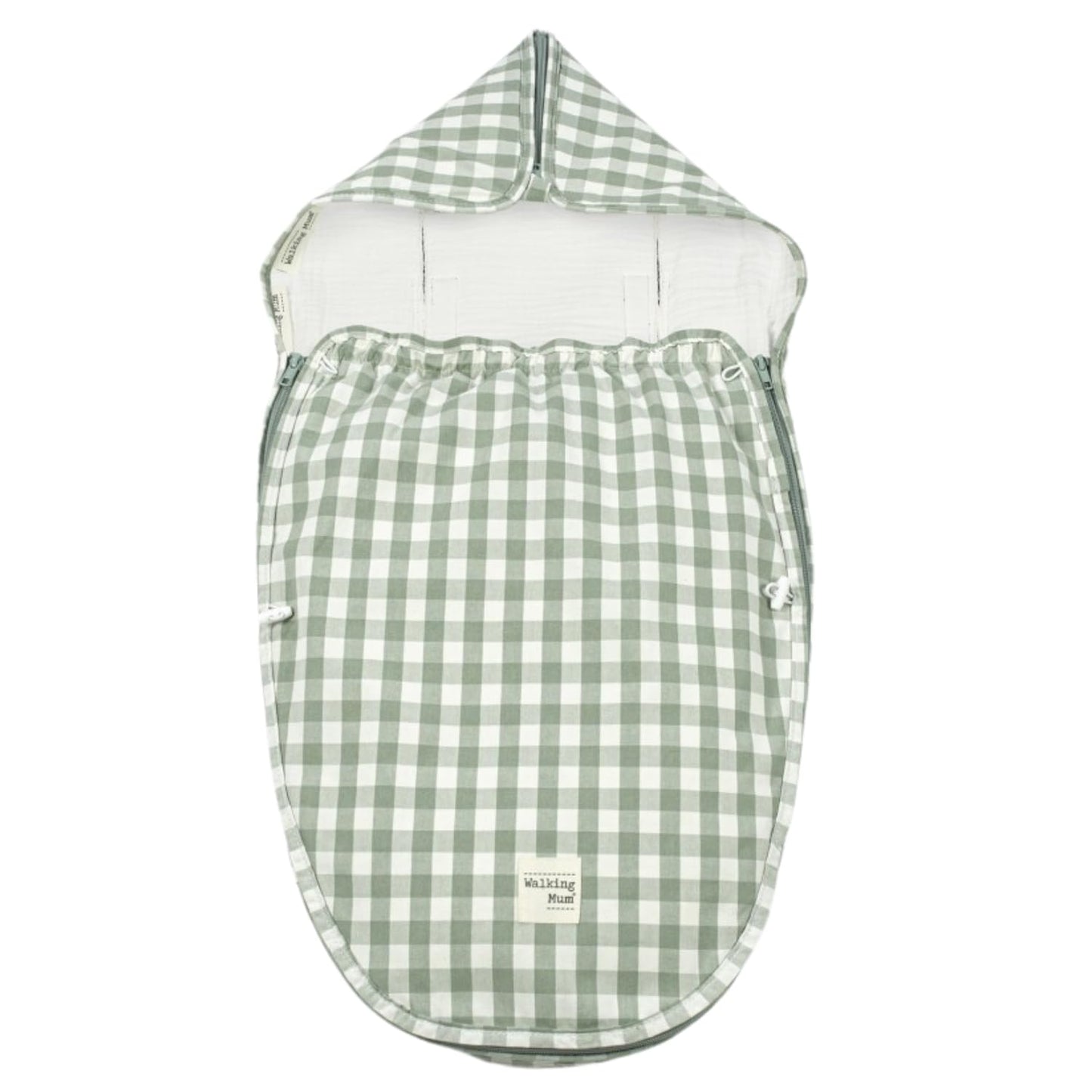 Walking Mum Remy 2-in-1 magamiskott universaalne, roheline, 36356